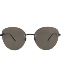 Alaïa - Cat Eye-frame Metal Sunglasses - Lyst