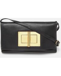 Tom Ford - Leather Natalia Convertible Clutch - Lyst