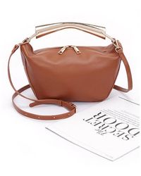 Fashnzfab - Bar Handle Iconic Swing Bag - Lyst