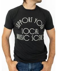 The Original Retro Brand - Support Your Local Music Scene Short Sleeve Tee - Lyst