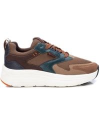 Xti - Leather Tele Sneakers - Lyst
