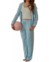 Theme - Girl's Anchor Terry Wide Leg Pant - Lyst