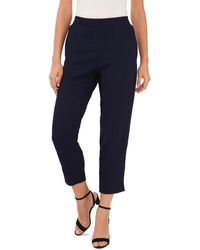 Vince Camuto - High Rise Cropped Straight Leg Pants - Lyst