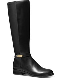 MICHAEL Michael Kors - Leather Tall Knee-high Boots - Lyst