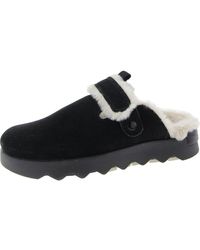 Sorel - Viibe Clog Suede Cozy Slip On Solid Mule Sandals - Lyst
