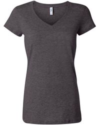 Bella Canvas - Jersey V-Neck Tee - Lyst