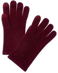 Sofiacashmere - Sofiacashmere Scattered Heat Set Cashmere Glove - Lyst