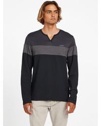 Guess - Stetson Split Long-Sleeve Tee - Lyst