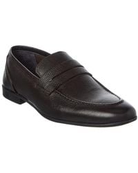 M by Bruno Magli - Valerio Leather Loafer - Lyst