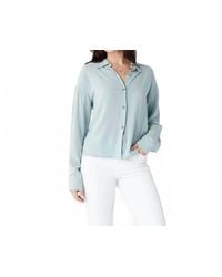 Coco + Carmen - Sirine Soft Button Down Top - Lyst