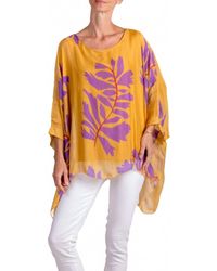 Gigi Moda - Seta Foglia Kaftan - Lyst