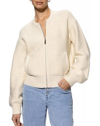 Sanctuary - Knitted Bomber Jacket - Lyst