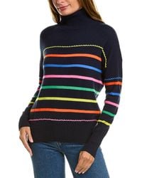 Autumn Cashmere - Breton Stripe Cashmere Sweater - Lyst