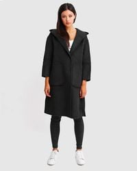 Belle & Bloom - Walk This Way Wool Blend Oversized Coat - Lyst