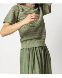 Lilla P - Puff Sleeve Pullover Sweater - Lyst