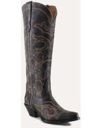 Buck & Brana - Olivia Leather Cowgirl Boots - Lyst
