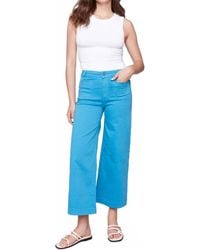 Charlie b - Cropped Flare Leg Front Patch Pocket Pants - Lyst