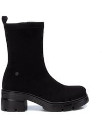 Xti - Suede Ankle Booties Refresh Collection By - Lyst