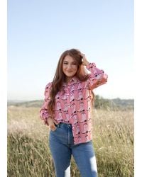 Layerz Clothing - Caroline Button Up Top - Lyst