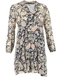 Ba&sh - Azure Floral Printed Mini Dress - Lyst