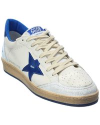 Golden Goose Ballstar Leather Sneaker - Blue