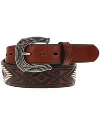 Hooey - Aztec Choctawb Leather Belt - Lyst