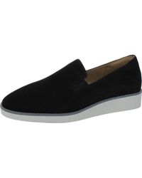 Softwalk - Whistle Textured Slip On Loafers - Lyst