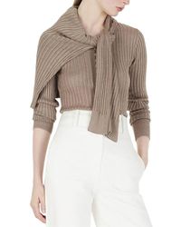 Adam Lippes - Parker Silk & Cashmere-Blend Top - Lyst