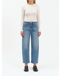 DAZE - Westward Embellished Barrel Leg Jean - Lyst