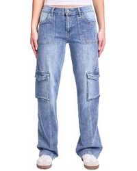 YMI - Junior High Rise Skater Straight Leg Jeans - Lyst