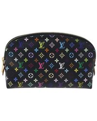 Louis Vuitton - Cosmetic Pouch Canvas Clutch Bag (pre-owned) - Lyst