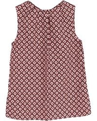 Marni - Patterned Sleeveless Blouse - Lyst