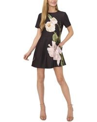 Ted Baker - Front Pleats Mini Dress - Lyst