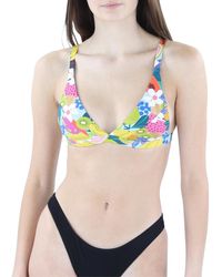 Dippin' Daisy's - Carnival Adjustable Straps Printed Bikini Swim Top - Lyst