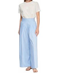 Vilagallo - Marian Striped Trouser - Lyst