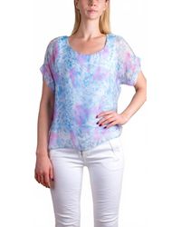 Gigi Moda - Monica Tropical Print Silk Kaftan - Lyst