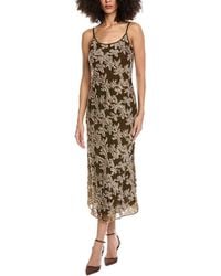 Rag & Bone - Alessia Midi Dress - Lyst