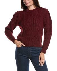 Nation Ltd - Eboni Mock Neck Alpaca & Wool-Blend Sweater - Lyst