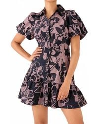 Alivia - Gwen Mini Dress - Lyst