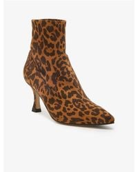 Maliparmi - Animal Print Suede Boot - Lyst
