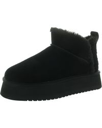 Koolaburra - Koola Ultra Mini Faux Fur Lined Leather Winter & Snow Boots - Lyst
