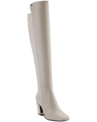 DKNY - Cilli Knee High Comfort Insole Manmade Thigh-High Boots - Lyst