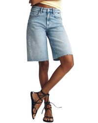 Mavi - Nica High Rise Barrel Short - Lyst