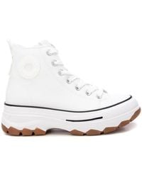 Xti - Casual Canvas High Top Sneakers By - Lyst