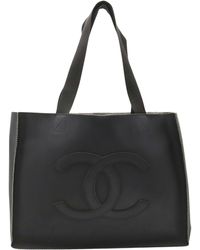 Chanel - Shopping Rubber Tote Bag (pre-owned) - Lyst