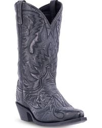 Laredo - Garrett Snip Toe Smooth Rubber Sole Cowboy Boot - Lyst