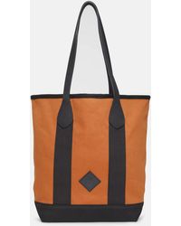 Timberland - Canvas And Leather Tote - Lyst