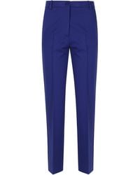 Semicouture - Tia Viscose-Blend Straight-Leg Pants - Lyst