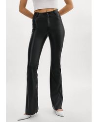 Lamarque - Kaida Faux Leather Flare Pant - Lyst