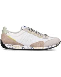Premiata - Suede And Technical Fabric Jackyx Sneakers - Lyst